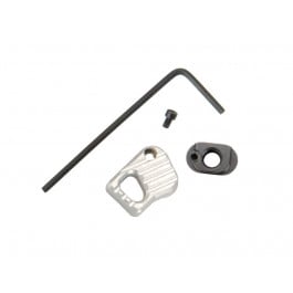 <em>Battle</em> <em>Arms</em> <em>Development</em> Medium Enhanced Modular Magazine Release - Anodized Clear - BAD-EMMR-M-C