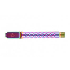 Ballistic Advantage Premium Series Glock 17 GEN5 Compatible 1/2x28" Threaded PVD Iridescent Spiral Fluted Barrel with Standard Thread Protector - BAPSG175T3W