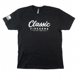 NEW!! Classic Firearms T-Shirt - Black