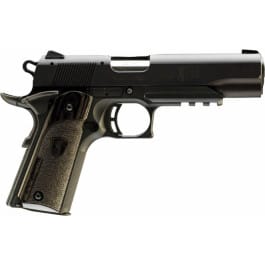 Browning 1911-22 A1 Black Label 22LR Pistol, 4.25in Barrel 10+1 w/Rail Lam Grip Black - 051816490
