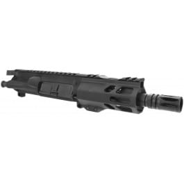 Tacfire .300 Blackout 5" AR-15 Complete Upper Receiver with Bolt Carrier Group, Charging Handle, M-LOK Handguard, and Adjustable Gas Block - BU-300-5