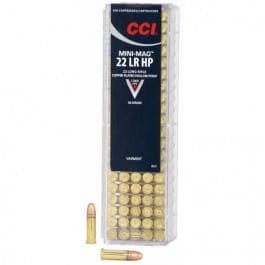 CCI 0031 Varmint Mini-Mag 22 LR 36 gr Copper Plated Hollow Point (CPHP) - 100rd Flat