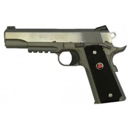 Colt 1911 Delta Elite Rail Gun 10MM Pistol, 5" 8rd Brushed Stainless Steel - O2020RG