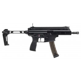 Springfield Armory Kuna 9mm Semi-Auto Pistol, Roller Delayed Blowback, w/ Strike Industries <em>Folding</em> Brace, Hybrid Flip Up Sights, (2) 30rd Magazines - KN9069B-FSA
