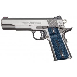 Colt ZO1073CCS 1911 Government Competition Series .38 Super 5" Barrel 9rd Semi-Auto Pistol, Stainless Steel - Minor Cosmetic Blem