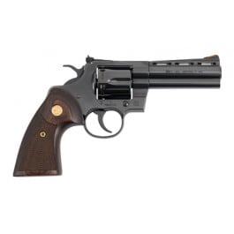Colt Defense PYTHONBP4WTS Python .357MAG 4.25" Blued Walnut w/GOLD Medallion Revolver