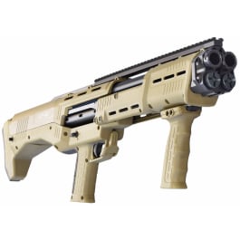 Standard Manufacturing DP12FDE DP-12 - 16 Shot Double Barrel Pump Action 12GA Shotgun - Flat Dark Earth Finish