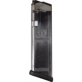 ETS Group GLK-17 Pistol Mags  Clear Detachable 17rd 9mm Luger for Glock 26,19,17,34,45,19x Gen1-5 & 18