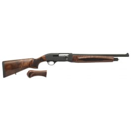 Panzer <em>Arms</em>, EG200, Semi-Auto Shotgun,18.5" Barrel,12 Gauge ,3" Chamber, 5+1+1 Capacity, Mobil Chokes, Walnut Furniture Combo - <em>Adjustable</em> <em>Gas</em> System 