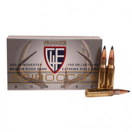 Fiocchi 308SCA Extrema 308 Winchester/7.62 NATO 150 GR Spitzer Boat Tail - 20rd Box
