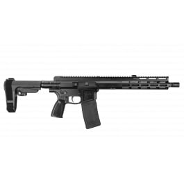 Foxtrot Mike 556 <em>Gen</em> <em>2</em> 12.5" pistol w/ A2 Flash Hider, Folding Adapter with SBA3 Brace, Thril Grip- 1 Magazine - FM15-223-G2-12.5M-2FSF