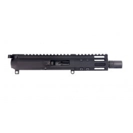 <em>Foxtrot</em> <em>Mike</em> 9mm, Rear Charging 5" Upper with Micro Blast Diffuser - FM9U-R54-B