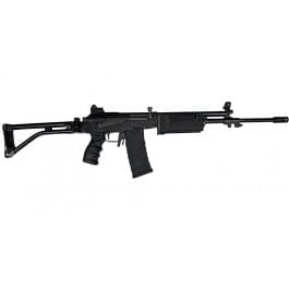 JRA Gallant <em>Rifle</em>, 5.56 NATO, S/A, 18" BBL, W/ Bayonet Lug, Side Fold Stock, Compensator, <em>Battle</em> Worn Model, Polymer Handguard, 30 Rd Mag, <em>Rifle</em> Case 