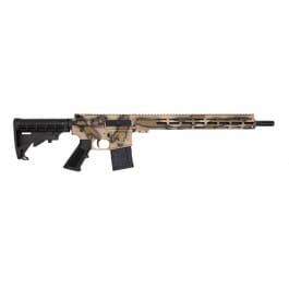 GLFA AR-15 Serpent Tan Camo Rifle .223 Wylde 16" Threaded Barrel 30rd Semi-Auto Optics-Ready