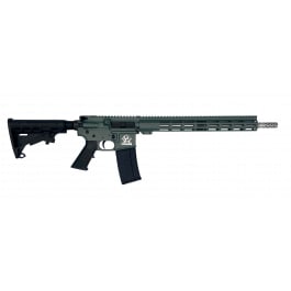 Great Lakes Firearms AR-15 Rifle, .223 Wylde, 16" 416r SS Barrel,15.25" M-LOK Rail, 6 Position M4 Stock, Charcoal Green Cerakote Finish-GL15223SS CHG