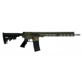 Great Lakes Firearms and Ammunition Great Lakes Firearms AR-15 Rifle, .223 Wylde 16" 416R Stainless Barrel, 15.25" M-LOK Rail, 7075 T6 Receiver, OD Green Cerakote Finish, GL15223SS ODG