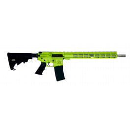 Great Lakes Firearms AR15 Rifle, .223 Wylde, 16" 416r Stainless Steel Barrel, 15.25" M-LOK Rail, 6 Position M4 Stock, Zombie Splatter Cerakote Finish- GL15223SS S-ZOM