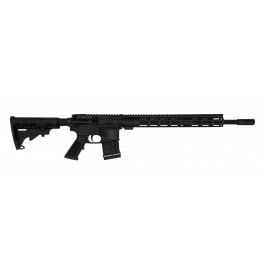 Great Lakes Firearms Great Lakes Firearms AR-15 Rifle, .450 Bushmaster, 18" 4150 CRMOV Barrel, 15.25" M-LOK Rail, 6 Position M4 Stock, Black Cerakote Finish- GL15450 Black