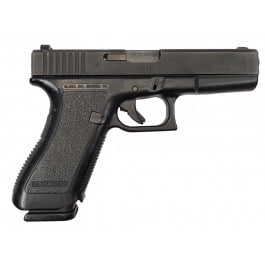 Glock Glock 17 Gen 2 Semi-Auto Pistol 9mm 4.49" Bbl 17 Rd, Chipped Grip/Magwell, LEO Trade-In, Surplus Good/VG Overall W/ Grip Damage - Blem