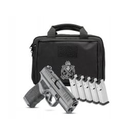 <em>Springfield</em> Hellcat OSP 9mm 3" Barrel 11rd Semi-Auto Pistol W/ U-Notch & Tritium <em>Sights</em>, Optics Ready - Gear Up Bundle Includes (4) 11rd Mags, (1) 13rd Mag, & Range Bag