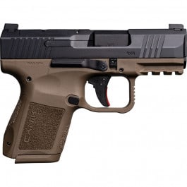 Canik Mete MC9 Micro Compact 9mm Pistol, BLK/FDE,15+1 Capacity, 3.18" Barrel, Optic Ready, Holster, 2 Mags, Hard Case & Full Accessory Pkg, HG7620BD-N