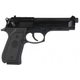 Beretta USA J92F300M 92FS  9mm Luger 4.90" Barrel 15+1, Bruniton Finish Steel Frame, Serrated Slide & Polymer Grip (US Made)