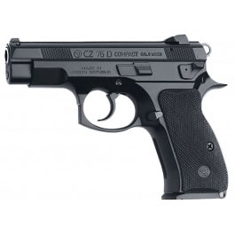 CZ 91194 CZ 75 D PCR Compact Decocker DA/SA 9mm 3.75" 14+1 Black Rubber Grip Black