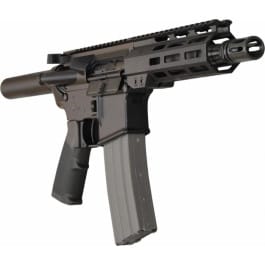 Del-Ton Lima 5.56 / .223 Rem AR-15 Pistol -  7.5-inch Barrel,  30 Round Mag, MLOK Rail - Mfg Part # PFT75-4