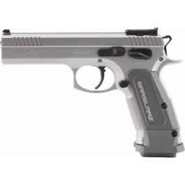SAR USA K-12 Sport Semi-Automatic SAO Forged Stainless Steel Pistol 4.7" Barrel 9mm 17rd - K12STSP 