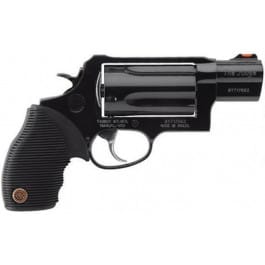 Taurus 2441031TC Judge Tracker Public Defender 410/45LC 2.5" 5rd Ribber Grip Blu