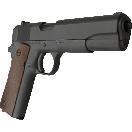 Tisas 1911A1 U.S <em>Army</em> 7+1 .45 ACP Full Size Government Model - Brown Plastic Grips. Turkish Made By Tisas. 