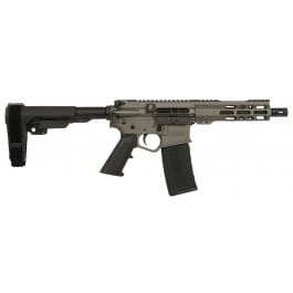 Wise Arms Wise Arms WA-15B 7.5-300-SBA3-TUNG Pistol, 300 AAC Blackout, 7.5" Barrel, 30+1, Semi-Auto, Tungsten Cerakote, SBA3 Brace
