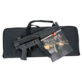 Zenith ZF-5 ZF5001MAG9BK Pistol 9mm 8.9" 30rd Semi-Auto Threaded Barrel Roller-Delayed Blowback Black