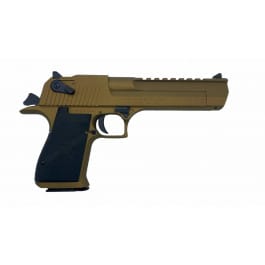 Magnum Research DE50BB Desert Eagle Single 50 Action Express (AE) 6" 7+1 Black Polymer Grip Burnt Bronze