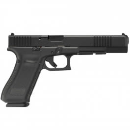 Glock Factory REBUILT Glock 17L Gen 5 MOS 9mm Pistol, Optic Ready, 6.02" Barrel, Polymer Frame, nDLC Finish, (3) 17rd Mags, - PA16555FSMOS