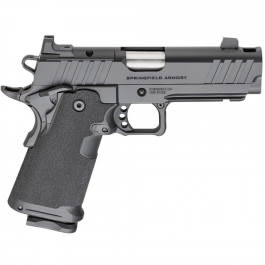 <em>Springfield</em> PH9117AOS-COMP Prodigy Comp 1911 9mm Pistol, Optic Ready, 4.25 <em>Match</em> SS Barrel, 1-17 + 1- 20 Rd Mag, Ambi Safety, Compensated, Fiber Optic Sight