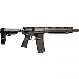 <em>Daniel</em> <em>Defense</em> 02-088-06030 DEF Pistol MK18 w/BRACE 10.3" 32rd Black/FDE