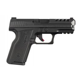 Ermox <em>Defense</em> XFIRE Semi-Automatic 9mm Pistol, Aluminum Frame, Optic Ready, Fiber Optic Sights, (2)15rd Magazines, Glock Compatible, Black-TK670-F1   