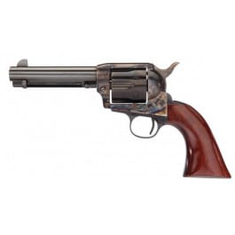 Taylors and Company 555149DE 1873 Cattleman Gunfighter Taylor Tuned Single 4.75" 6rd Walnut Army Sized Grip CCH Frame Blued Revolver