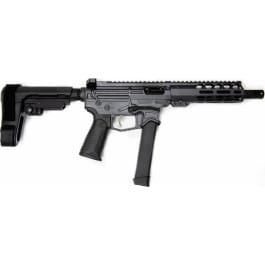 Battle Arms Development Battle Arms Xiphos 9P Semi-Automatic AR-15 Pistol W/ SB Tactical SBA3 Adjustable Brace 8" Barrel 9mm 33rd - Combat Grey Cerakote Finish - XIPHOS-004
