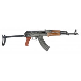 Pioneer Arms Sporter Underfold Stock AK-47, 7.62x39mm Semi-Automatic Rifle with Laminated Wood Furniture, 30 Round Mag - POL-AK-<em>S</em>-UF-CT-W