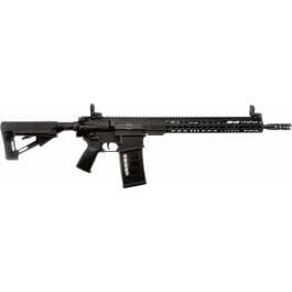 ArmaLite AR10TAC16 AR-10 Tactical Rifle Semi-Auto 308 <em>Winchester</em>/7.62 NATO <em>16"</em> FS 25+1 MBUS Magpul STR Hard Coat Anodized/Phosphate