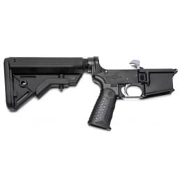 <em>Battle</em> Arms Development WORKHORSE Complete <em>Rifle</em> Lower with B5 Bravo Stock - WH-LR-R-B5
