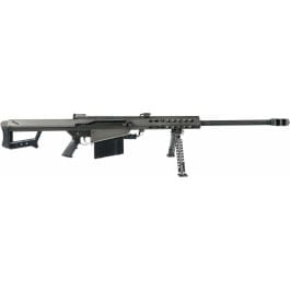 Barrett 13316 M82A1  50 BMG 29" 10+1 Black Cerakote, Fixed Stock W/Sorbothane Recoil <em>Pad</em>, Black Polymer Grip, Pelican Case