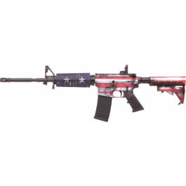 Colt Colt AR-15 M4 16.1" Barrel 223/5.56 USA Flag- Red, White, & Blue - LE6920USA