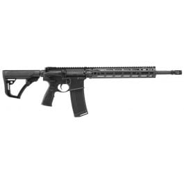 Daniel Defense 0219110750047 DD4 Riii 16" 30+1, Black, OEM Stock & Grip, 12.50" M-Lok Handgaurd, Ambi Controls