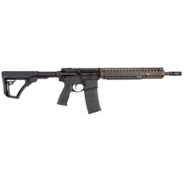 <em>Daniel</em> <em>Defense</em> 06027055 DDM4 M4A1 *CA Compliant* Semi-Auto 14" 10+1 6-Position Hard Coat Anodized/Black Phosphate