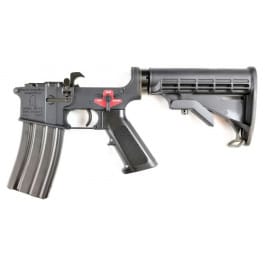 Franklin Armory - BFSIII M4 - Complete AR-15 Lower, M4 Stock, A2 Pistol Grip, 30 Rd Mag, Binary Trigger Factory Installed, Black Anodized Finish, - 00-20016-BLK