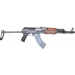 Yugo M72B1 RPK Paratrooper-style AK47, Underfolder With Heavy Finned Barrel by J.R.<em>A</em>. W / 1-<em>30</em> Round Mag. 