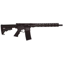 Plum Crazy Semi-Auto 5.56 NATO AR-15 Rifle, 16" 1:8 Twist, 15" M-LOK Rail, 6 Position Stock, A2 Grip, 30 Rd Mag - Black - PlumCrazy, ETAGPCG2556ML15C